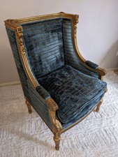 French giltwood wingback for sale  TRING