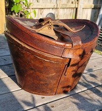 Antique leather hat for sale  WHITSTABLE