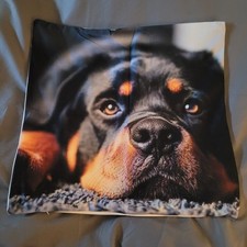 Rottweiler cushion cover. for sale  LEICESTER