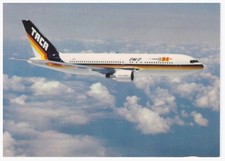Cartão postal emitido por companhia aérea - TACA (El Salvador) Boeing 767-200 comprar usado  Enviando para Brazil