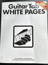 Guitar tab white for sale  BATHGATE
