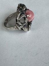 Silberring stein rosa gebraucht kaufen  Hollenbeck, Lehmrade, Sterley
