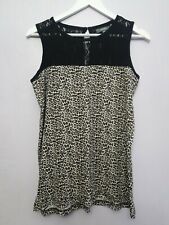 Animal print sleeveless for sale  GRAYS