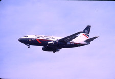 Corrediça de aeronave original 35 mm G-BKYK British Airways Boeing 737 1985 #7873 comprar usado  Enviando para Brazil