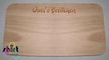Holzbrett holzbrettchen laserg gebraucht kaufen  Schauenburg