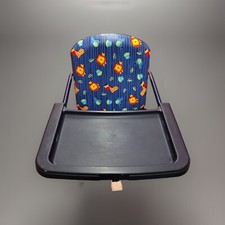 Antigo Graco Tot Loc clipe de trava na mesa cadeira alta bandeja de assento elevatório bebê safári comprar usado  Enviando para Brazil