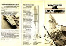 Hms warrior information for sale  CARSHALTON