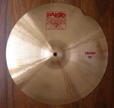 Paiste 2002 crash for sale  HAYLE
