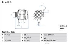 Bosch lichtmaschine generator gebraucht kaufen  Oberlungwitz