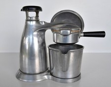 Cafetera espresso vintage italiana Vesuviana con estufa era atómica segunda mano  Embacar hacia Mexico