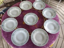 Assiettes creuses demi d'occasion  France