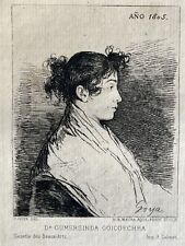 Francisco goya gravure d'occasion  Grenoble-