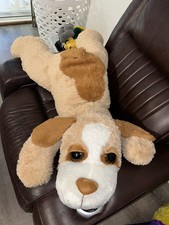 Brinquedo macio de pelúcia gigante Jumbo filhote de cachorro animal 46” presente crianças, usado comprar usado  Enviando para Brazil