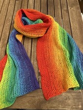 Regenbogen schal tuch gebraucht kaufen  Meerbeck