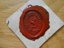 Antique wax seal for sale  TROWBRIDGE