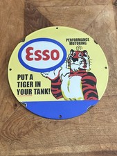 esso plaque emaillee esso plaque d'occasion  Vannes