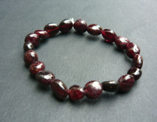 Bracelet perles grenat d'occasion  Bordeaux-