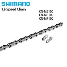 SHIMANO DEORE MTB 12 Velocidades Cadena XTR XT SLX CN-M9100 8100 7100 126L Plata MTB segunda mano  Embacar hacia Argentina