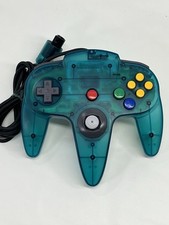 Controle Nintendo N64 azul gelo claro OEM original autêntico NUS-005 comprar usado  Enviando para Brazil