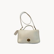 Bolsa tiracolo vintage Coach Casino osso cor branca 9924 alça superior pendurar etiqueta, usado comprar usado Bolsa tiracolo vintage Coach Casino osso cor branca 9924 alça superior pendurar etiqueta, usado comprar usado  Enviando para Brazil