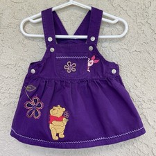 Usado, Camiseta Vintage Winnie The Pooh Alça Ajustável Bordada Aplique Tamanho 12 Mo comprar usado  Enviando para Brazil