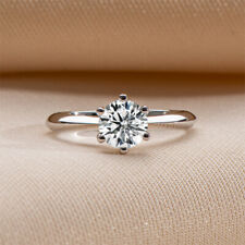 1ct moissanite solitaire for sale  Edison