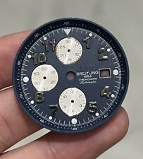 Breitling A13370 Super Avenger C615 relógio azul mostrador prata submostradores moldura interna comprar usado  Enviando para Brazil