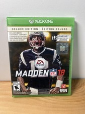 Madden NFL 18 Deluxe Edition - Microsoft Xbox One - Estado perfeito, usado comprar usado Madden NFL 18 Deluxe Edition - Microsoft Xbox One - Estado perfeito, usado comprar usado  Enviando para Brazil