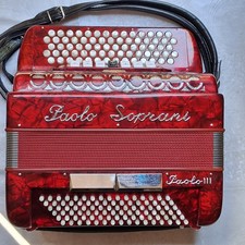 Excellent Paolo Soprani - Paolo III 96 bass accordion, akkordeon with case comprar usado Excellent Paolo Soprani - Paolo III 96 bass accordion, akkordeon with case comprar usado  Enviando para Brazil