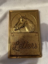 Retro brass wall for sale  SPALDING