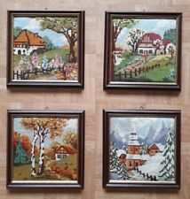 Stickbild holzrahmen 26x26 gebraucht kaufen  Baden-Baden