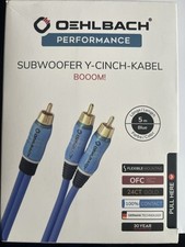 Ehlbach subwoofer cinch gebraucht kaufen  Hagen