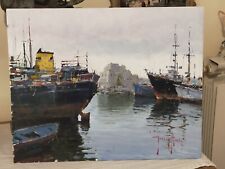 Marina napoletana dipinto usato  Castellammare di Stabia