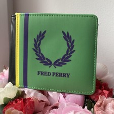 Fred perry green for sale  ST. NEOTS