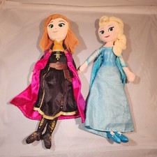 Conjunto de bonecas de pelúcia Frozen Elsa e Princesa Anna da Disney comprar usado  Enviando para Brazil