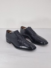 Black leather oxford usato  Roma