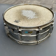 Tambor redoblante vintage Ludwig azul y oliva 14x5 10 tacos 1948892 segunda mano  Embacar hacia Mexico