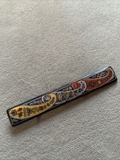 Enamelled bar brooch for sale  STAFFORD