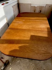 Hardwood dining table for sale  ALFRETON