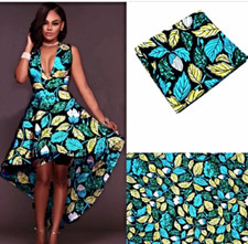 Tecido com estampa africana/saia com estampa africana/vestido com estampa africana - 6 jardas comprar usado  Enviando para Brazil