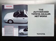 1986 toyota brochure. for sale  GLOUCESTER
