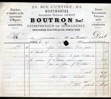 Paris montmartre serrurerie d'occasion  Baugy