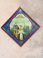 Antico quadro sacra usato  Cefalu