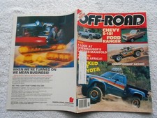 OFF-ROAD Magazine-NOVEMBER,1981-CHEVY S-10!--FORD RANGER comprar usado  Enviando para Brazil
