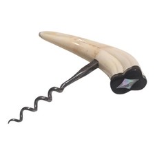 Abridor de garrafa de vinho vintage javalis presa dente saca-rolhas Abalone comprar usado  Enviando para Brazil