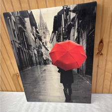 Red umbrella. woman for sale  Double Springs