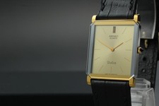 Vintage 1985 N PERFEITO ESTADO Seiko Dolce 7730-5020 Relógio Masculino de Quartzo Dourado Dois Tons JAPÃO comprar usado  Enviando para Brazil