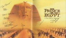 DreamWorks THE PRINCE OF EGYPT Art Book Signed by 10 SUPERVISING ANIMATORS, 1998, usado comprar usado  Enviando para Brazil