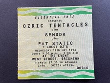 Ozric tentacles ticket for sale  NEWENT