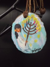 Colar pingente arte vela Degrazia Sweet Girl Luminaria pintado à mão comprar usado  Enviando para Brazil